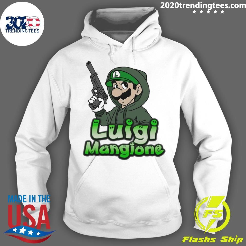 Luigi Mangione Super Mario Shirt