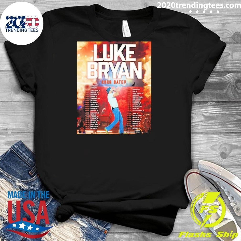 Luke Bryan 2026 Word On The Street Tour Shirt