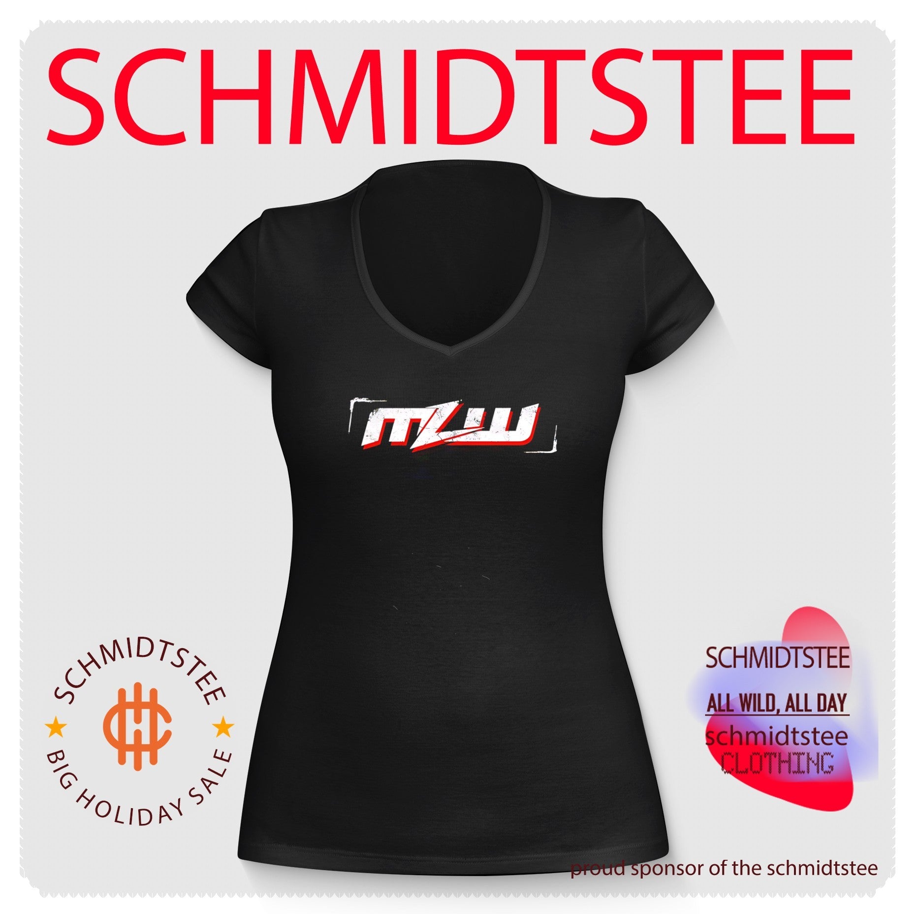 MLW Major League Wrestling logo shirt
