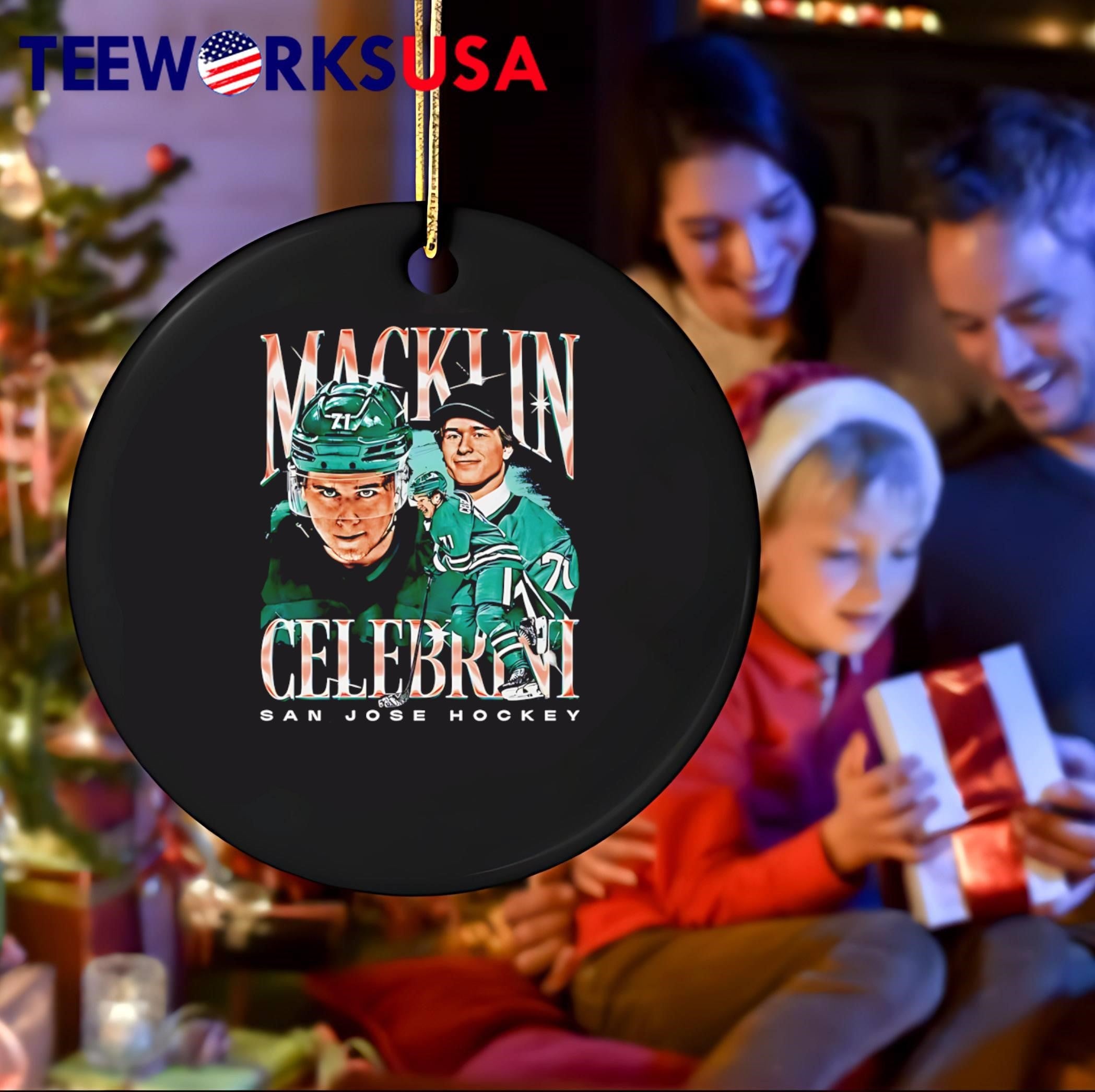 Macklin Celebrini San Jose Hockey shirt