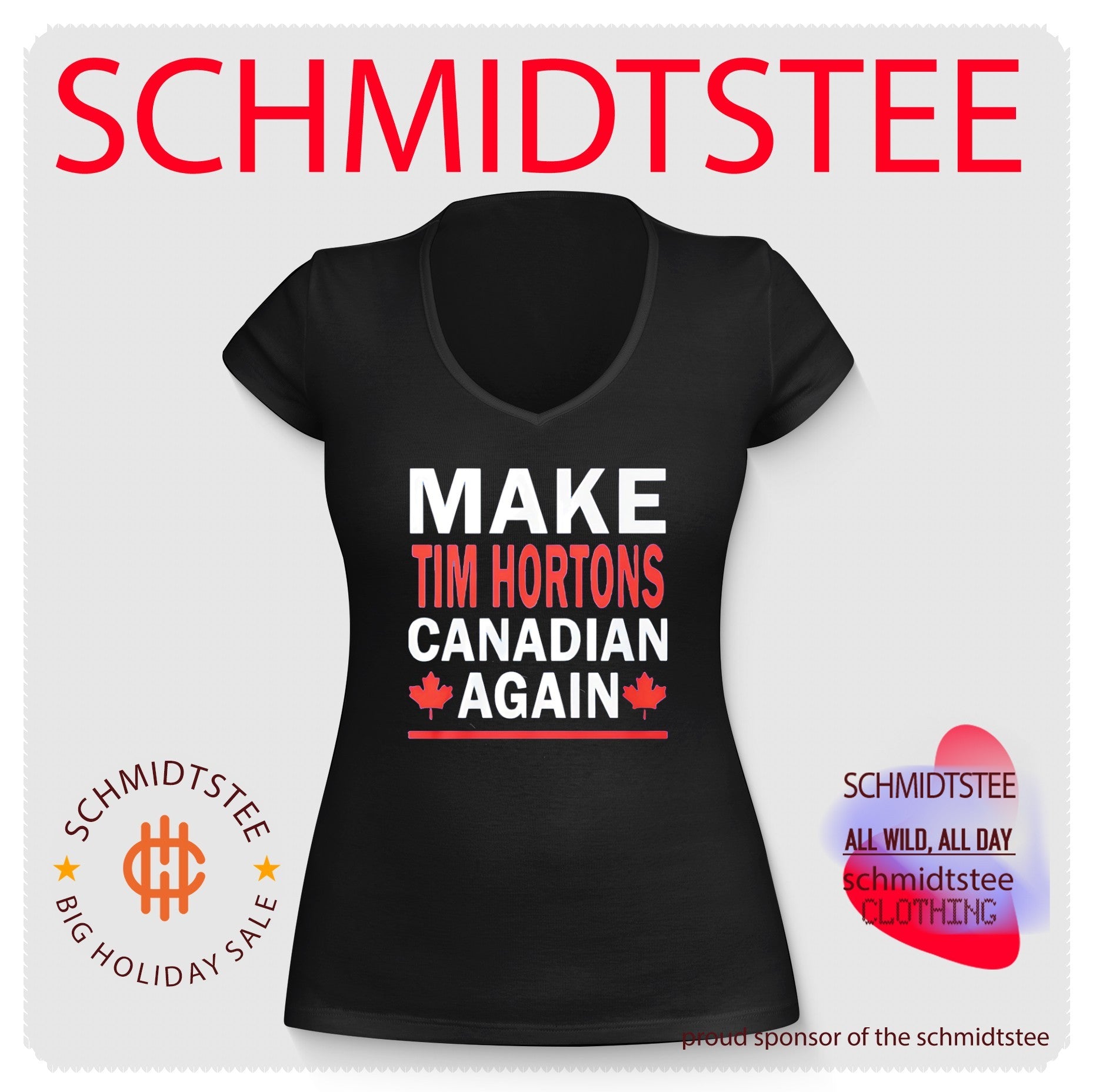 Make Tim Hortons Canadian Again flag shirt