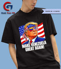 Make Venezuela Great Again Trump Flag Political T-shirt