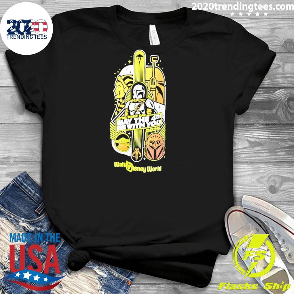 Mandalorian And Grogu Star Wars Day 2026 Walt Disney World Shirt