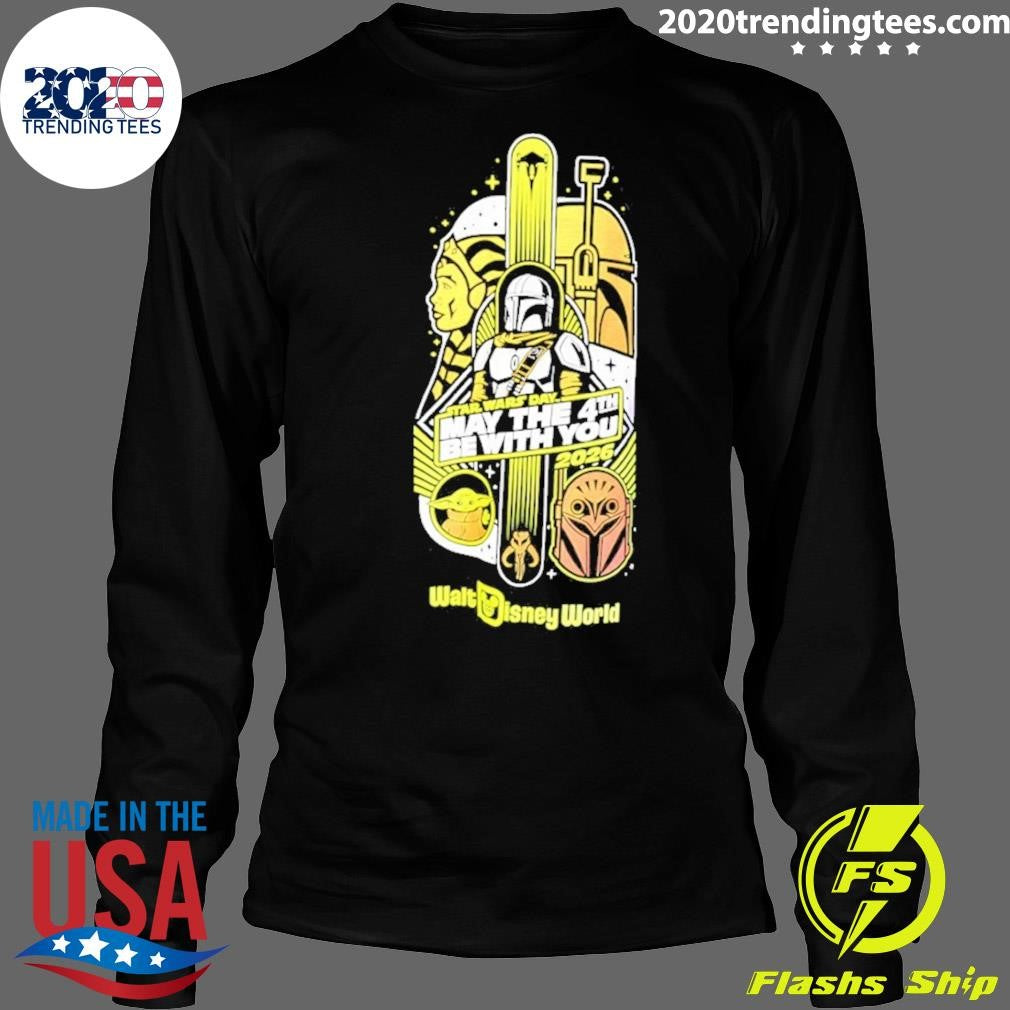 Mandalorian And Grogu Star Wars Day 2026 Walt Disney World Shirt