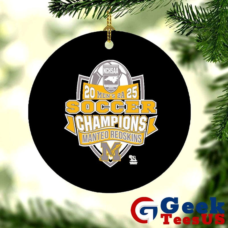 Manteo Redskins NCHSAA Soccer Division Men’s 2A Champions T-shirt