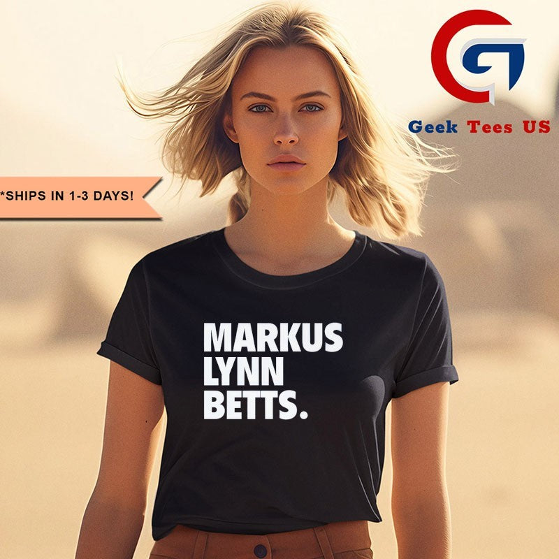 Markus Lynn Betts Los Angeles Dodgers baseball shirt