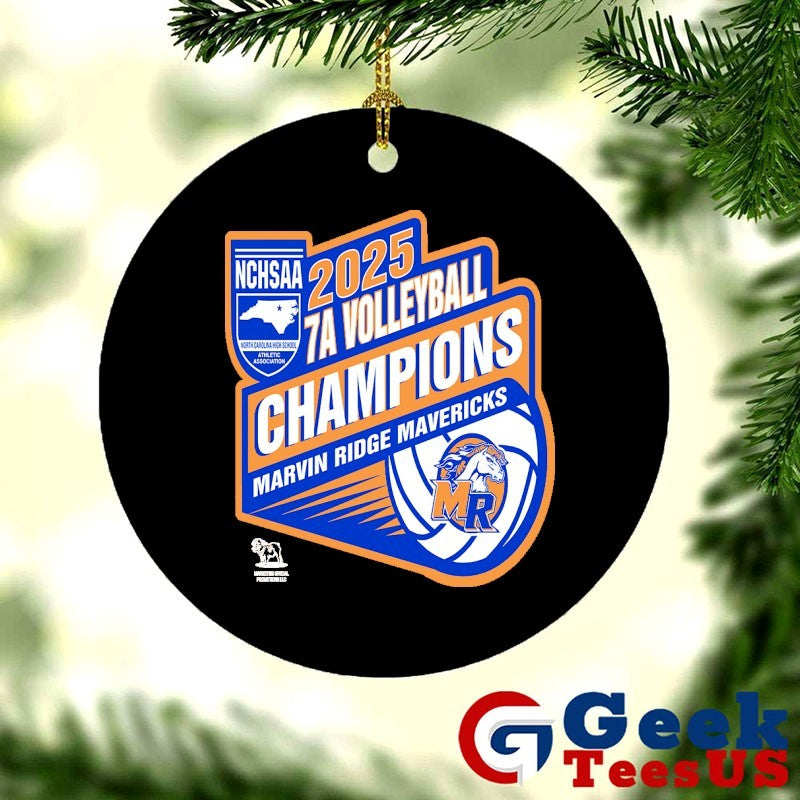 Marvin Ridge Mavericks NCHSAA 7A Volleyball Champions 2025 T-shirt