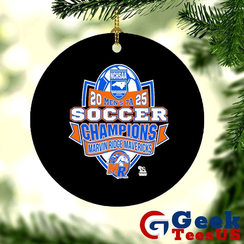 Marvin Ridge Mavericks NCHSAA Soccer Division 7A Champions T-shirt