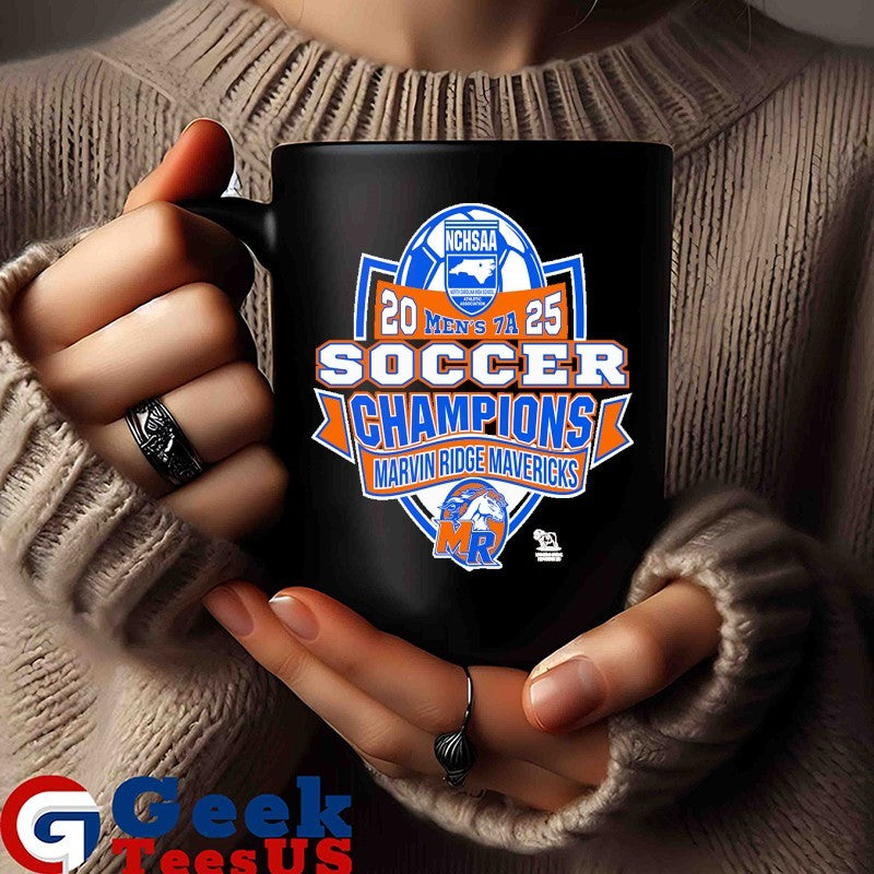 Marvin Ridge Mavericks NCHSAA Soccer Division 7A Champions T-shirt