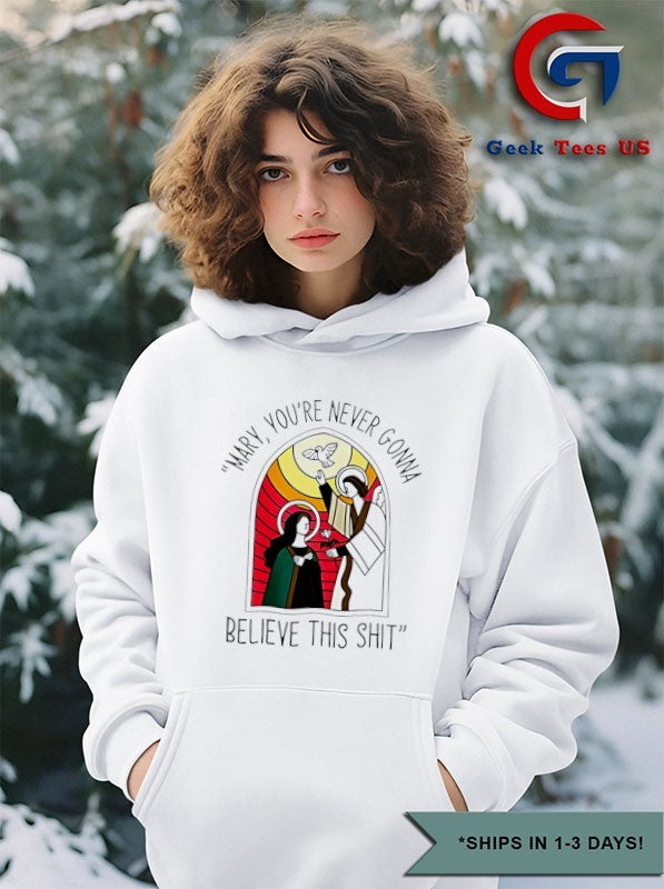 Mary you’re never gonna believe this shit Christmas 2025 shirt