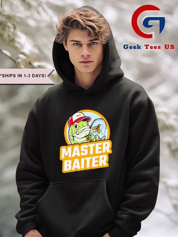 Master Baiter Fishing funny T-shirt