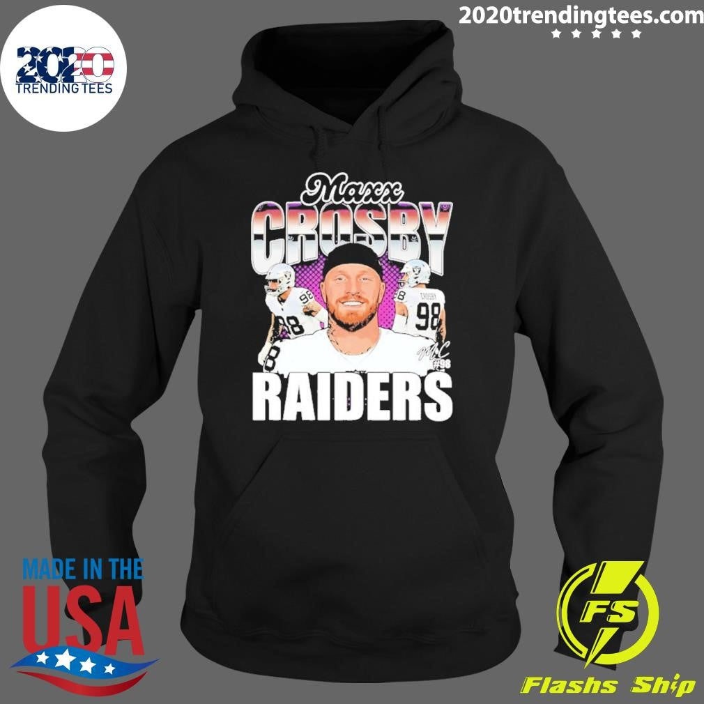 Maxx Crosby Las Vegas Raiders Nfl Caricature Signature Shirt