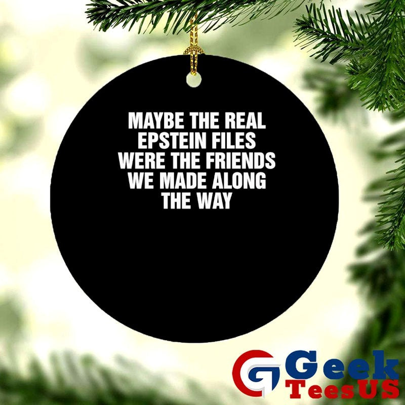 Maybe the real epstein files were the friends we made along the way shirt