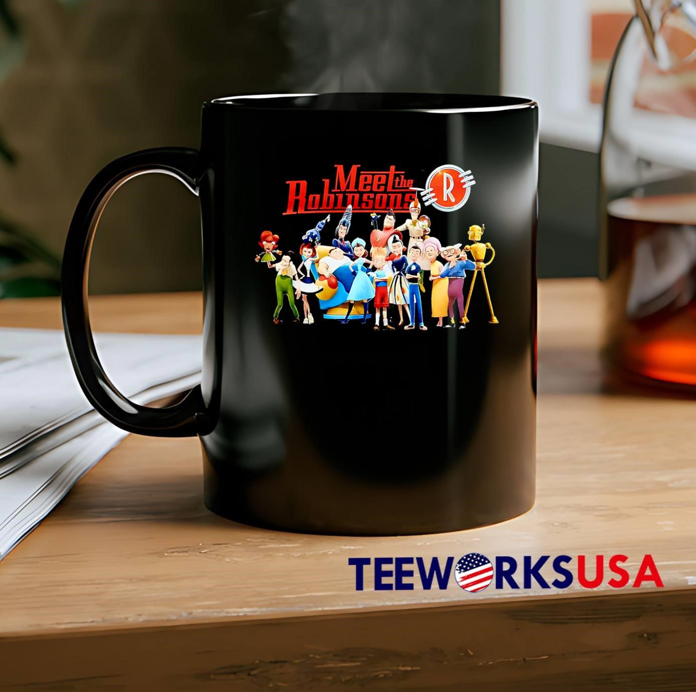 Meet the Robinsons Characters Group Shot Kids shirt