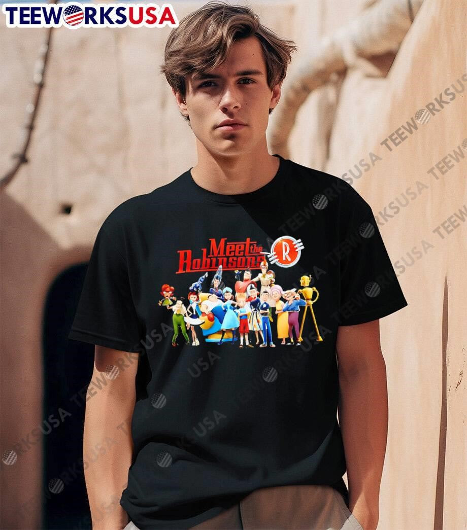 Meet the Robinsons Characters Group Shot Kids shirt