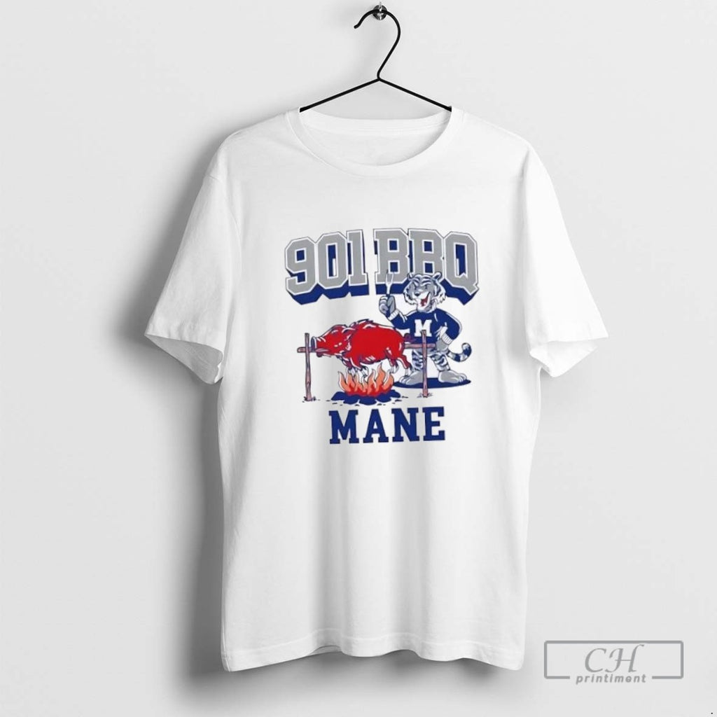 Memphis Tigers Beat Arkansas Razorbacks 901 Bbq Mane