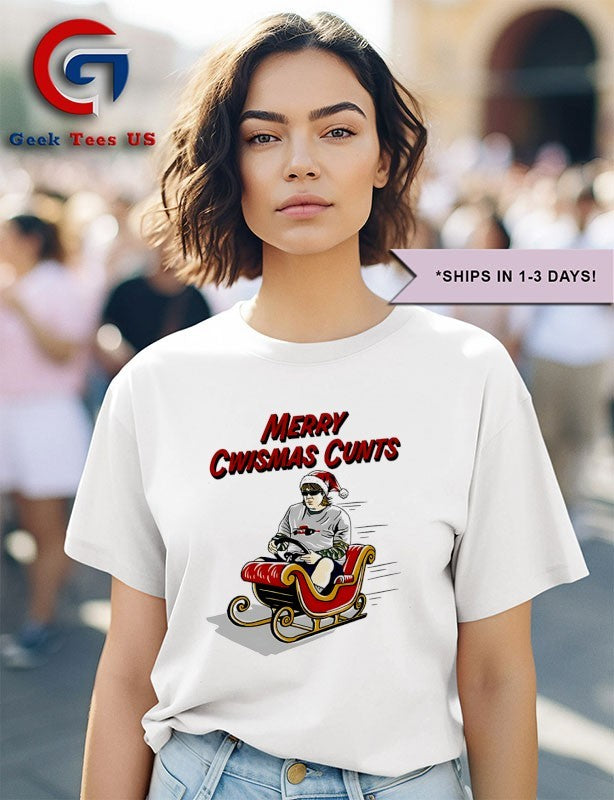 Merry Cwismas cunts Christmas shirt