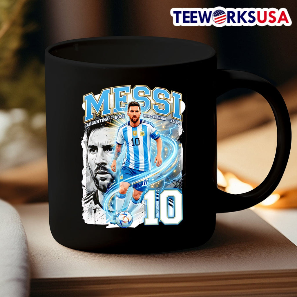 Messi Argentina Goat World Champion Legend 10 Shirt