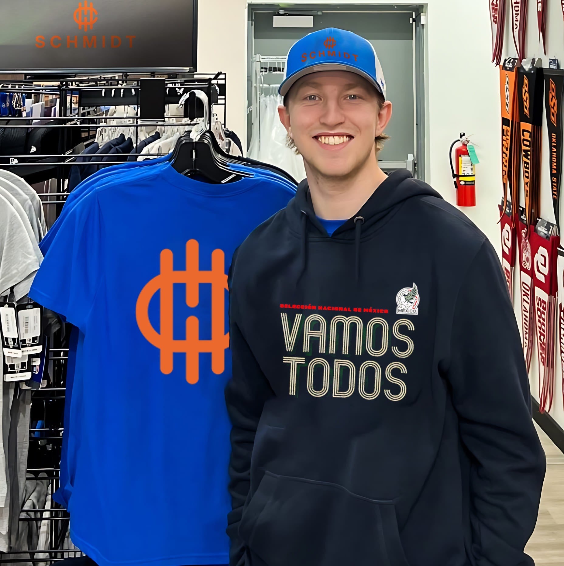 Mexico National Team Vamos Todos Inline Bold shirt