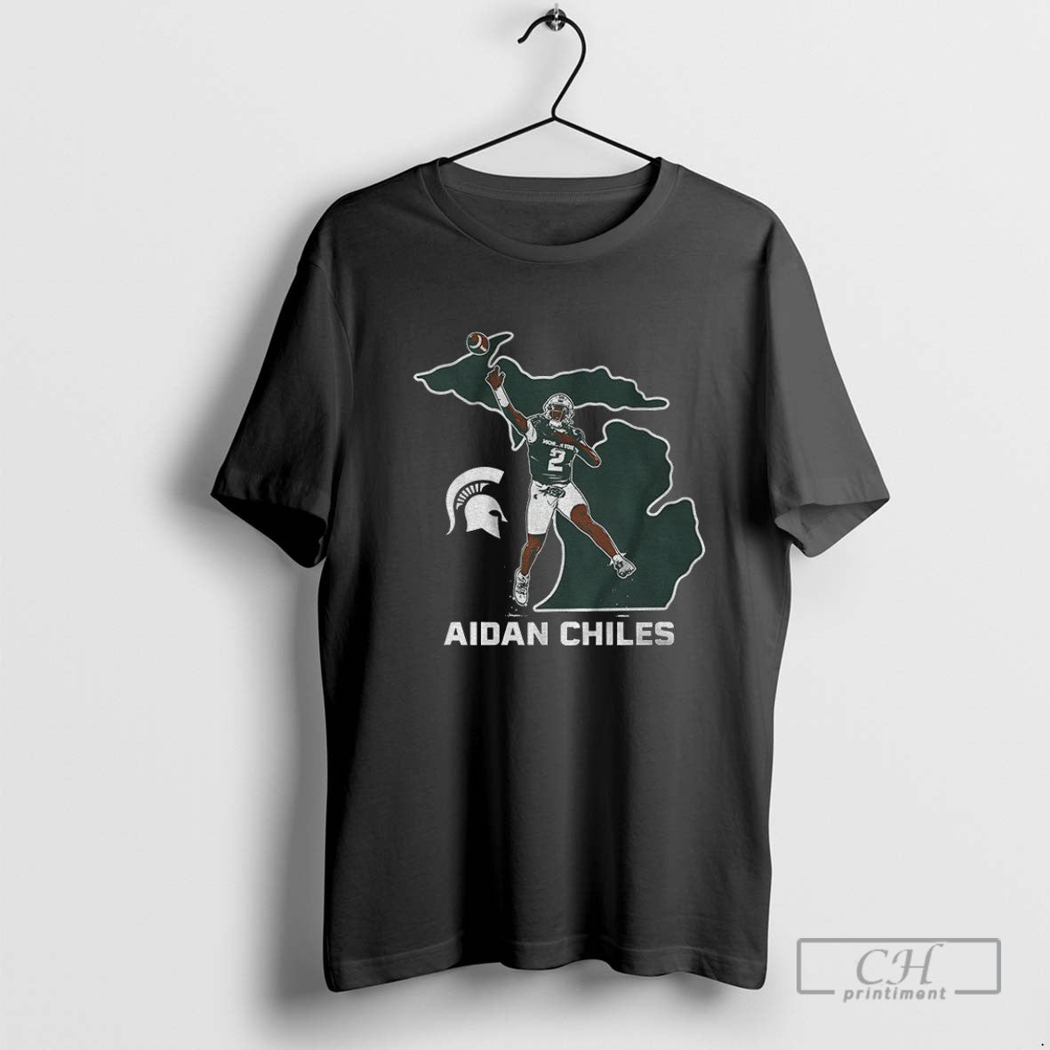 Michigan State Football Aidan Chiles State Star