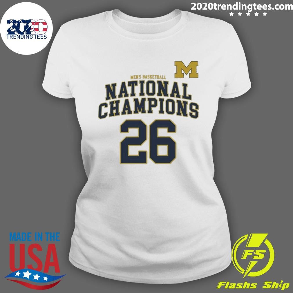 Michigan Wolverines Basketball ’26 National Champions Shirt