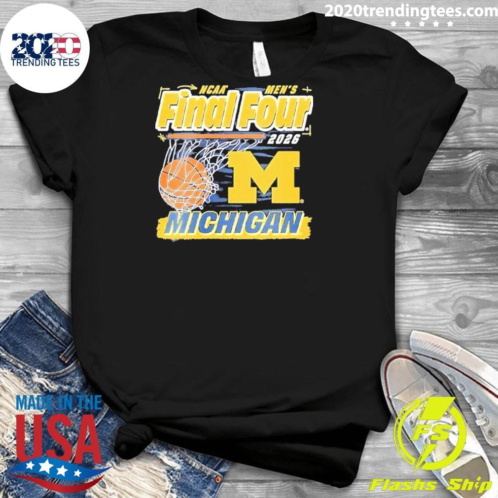Michigan Wolverines Hockey 2026 Ncaa Men’s Frozen Four Shirt