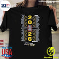 Michigan Wolverines Outerstuff Youth 2026 NCAA Men’s Basketball National Champions Bracket Shirt