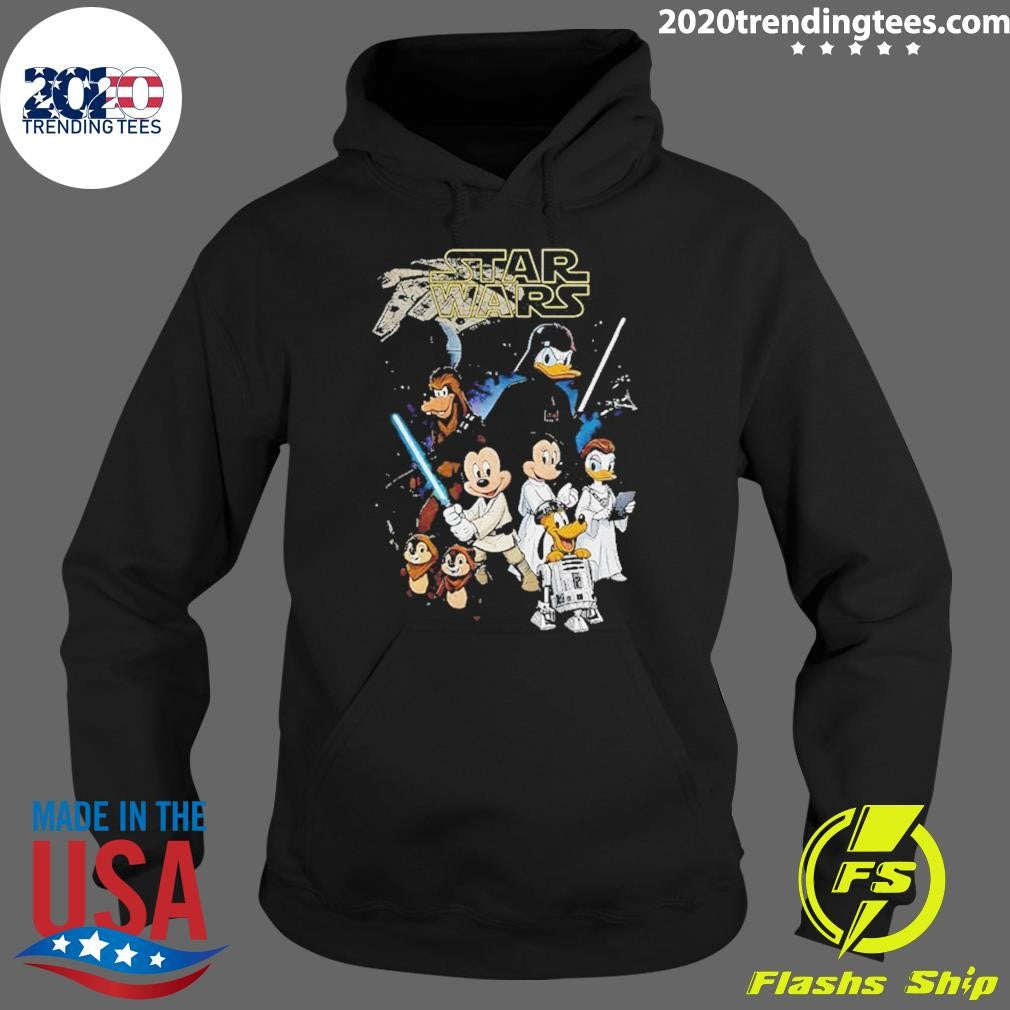 Mickey And Friends Disney Star Wars Sci-fi Cartoon Shirt