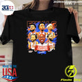 Mike Brown Coach and New York Knicks NBA 2026 Eastern Champions Caricature Shirt