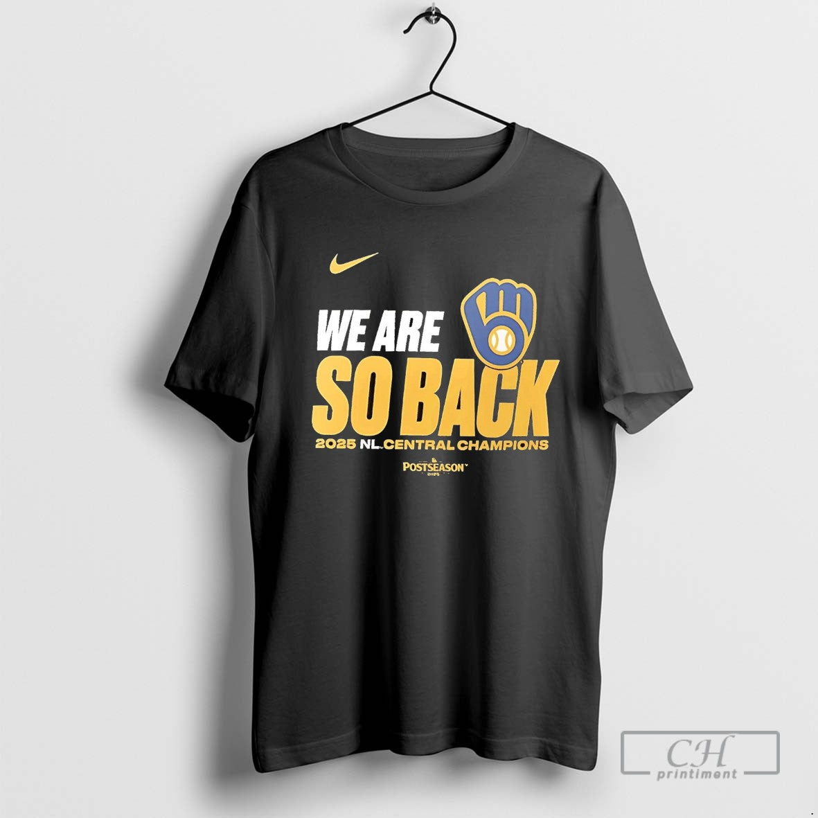 Milwaukee Brewers We Are So Back 2025 Nl Central Division Champions