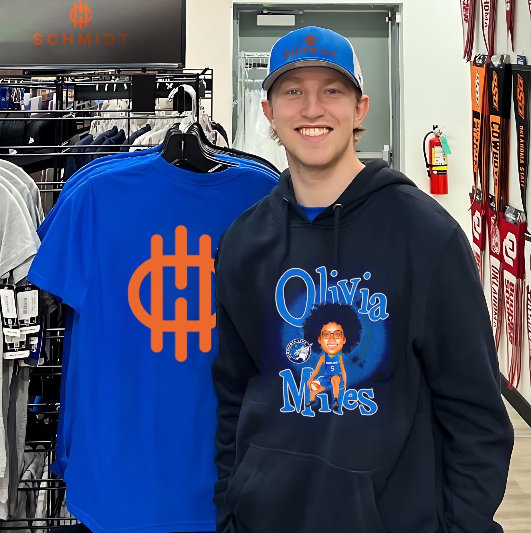 Minnesota Lynx Olivia Miles Player caricature shirt