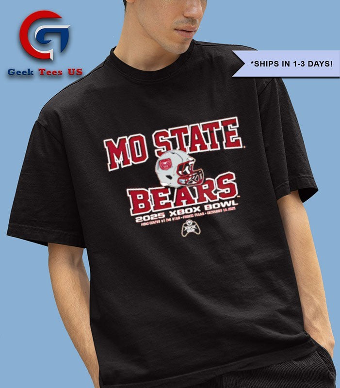 Missouri State Bears 2025 Xbox Bowl shirt