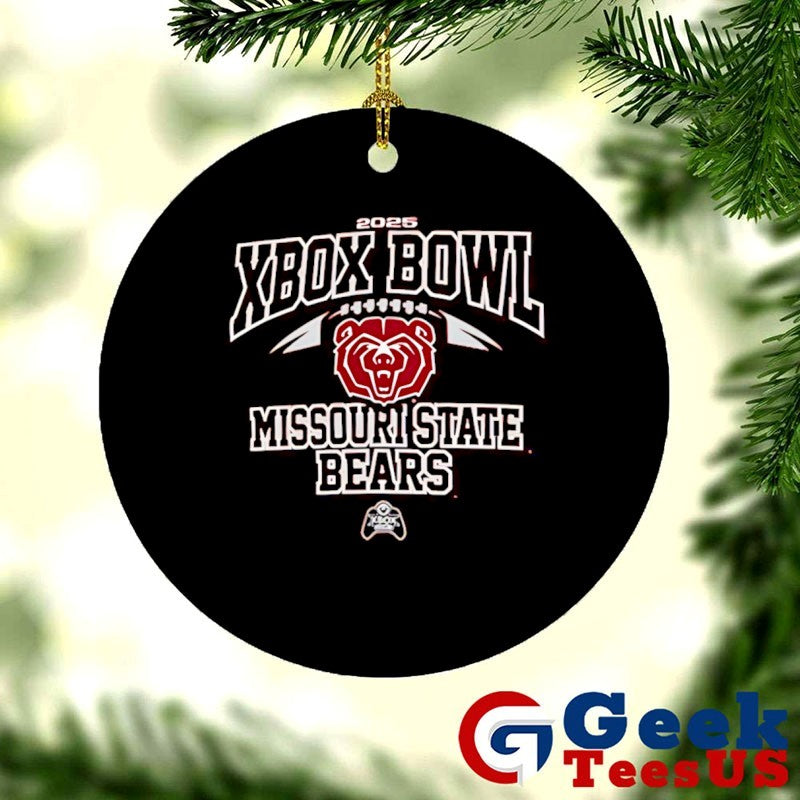 Missouri State Bears 2025 Xbox Bowl retro shirt