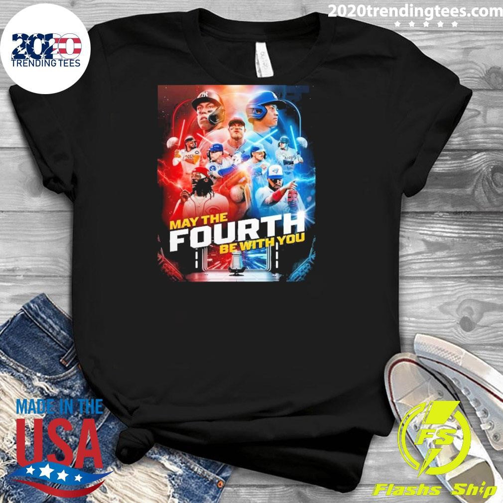 Mlb Congrats Happy Star Wars Day 2026 May The Fourth Be With You Shirt