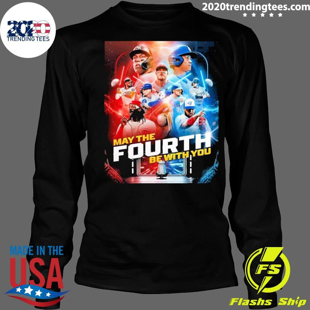 Mlb Congrats Happy Star Wars Day 2026 May The Fourth Be With You Shirt