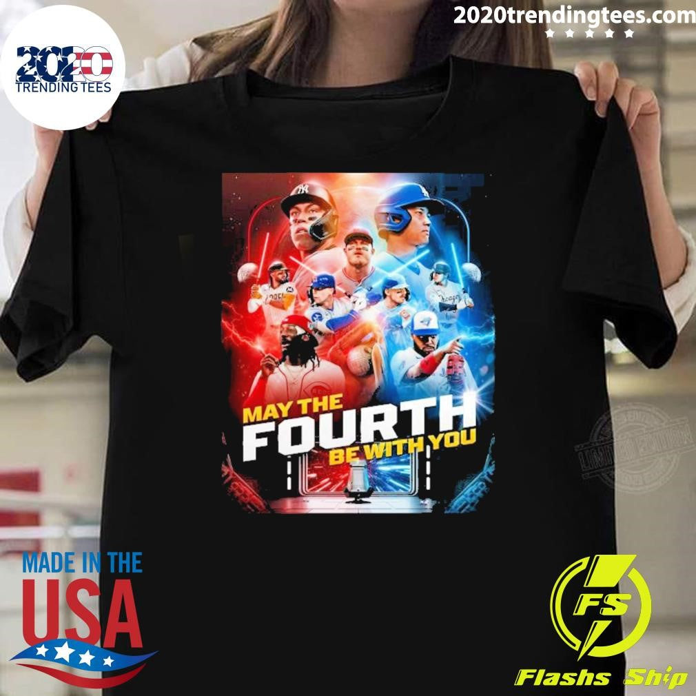 Mlb Congrats Happy Star Wars Day 2026 May The Fourth Be With You Shirt
