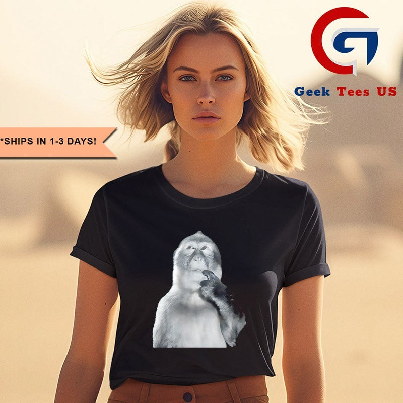 Monkey stupid meme shirt