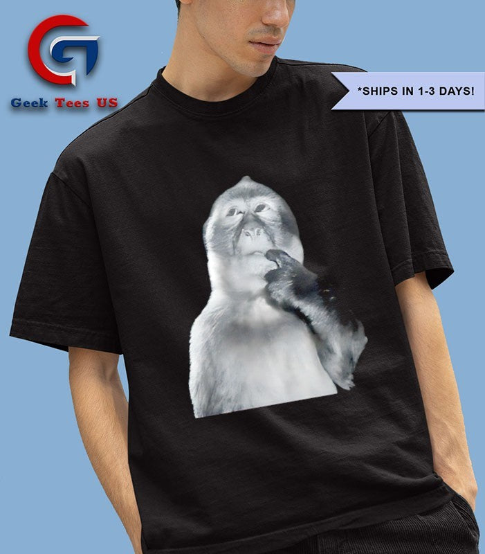 Monkey stupid meme shirt
