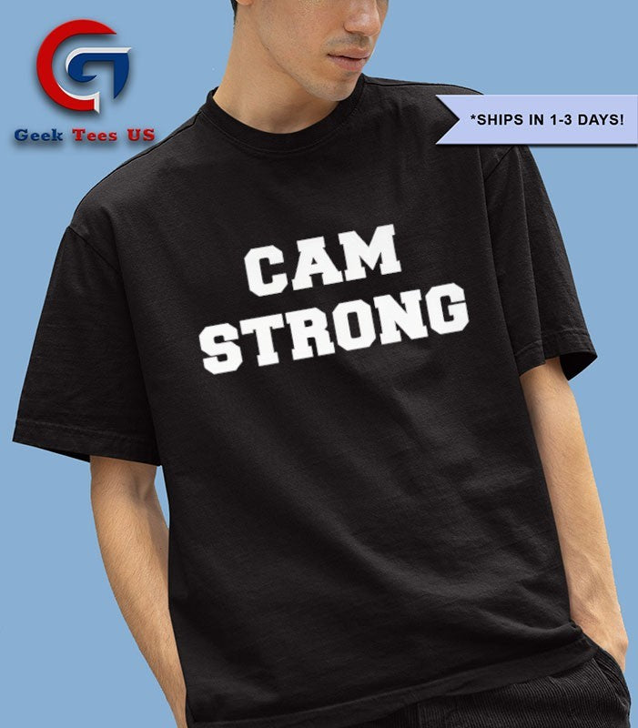 Montour Kraken wearing Cam Strong shirt