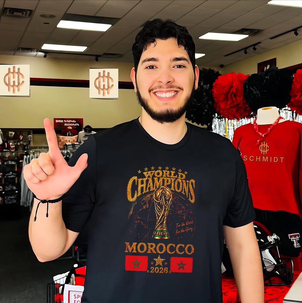 Morocco 2026 World Champions For The World For The Glory shirt