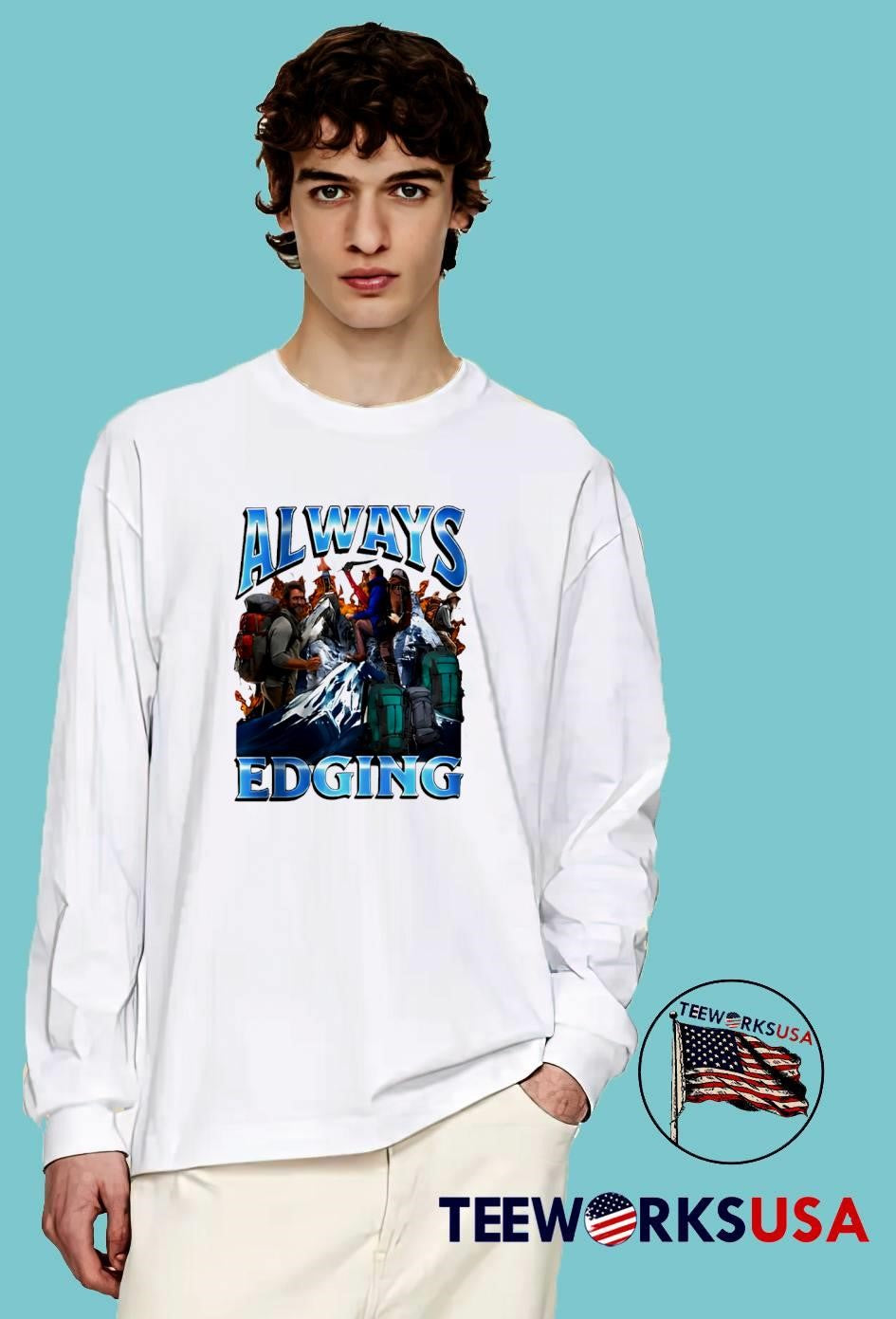Mountain Hiking Apparel Always Edging shirt