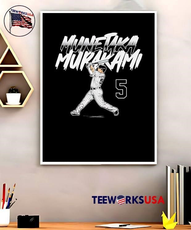 Munetaka Murakami 5 Baseball Player Hit Swing shirt