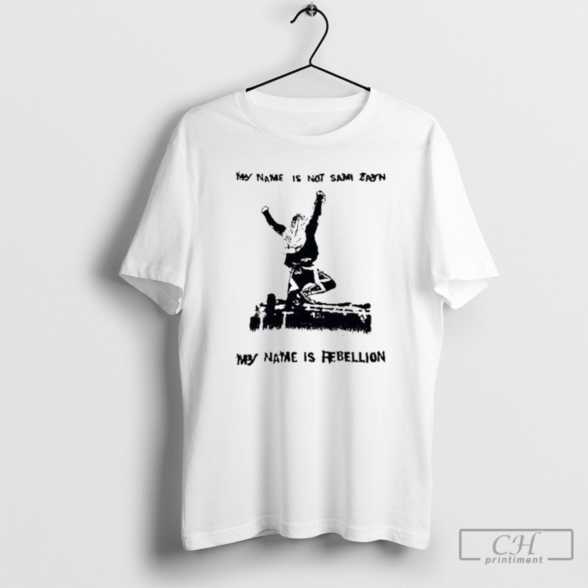 My Name Is Not Sami Zayn My Name Is Rebellion T Shirt