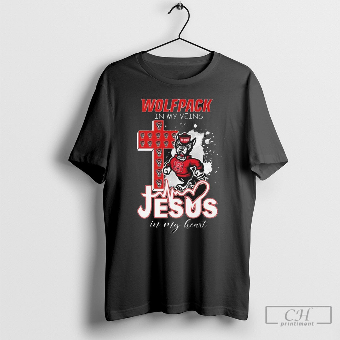 Nc State Wolfpack Mascot In My Veins Jesus In My Heart 2025