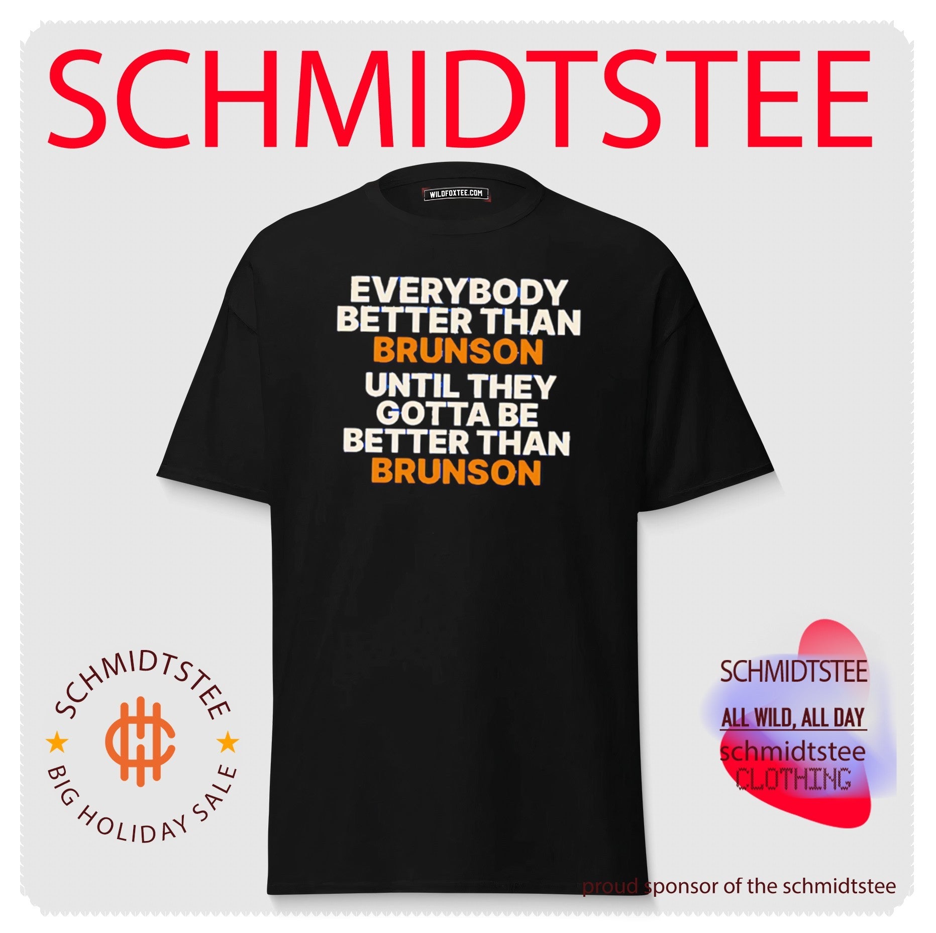 NY Knicks everybody better than Brunson until they gotta be better than Brunson shirt