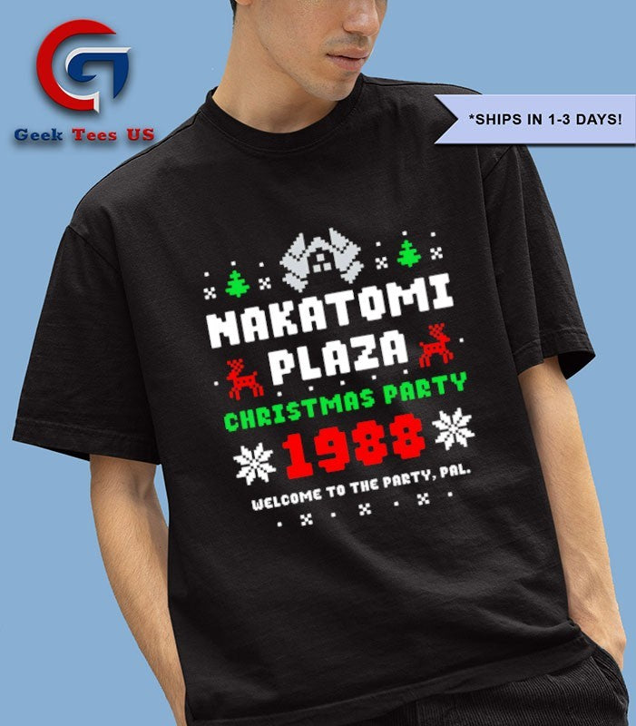 Nakatomi Plaza Christmas Party 1988 shirt
