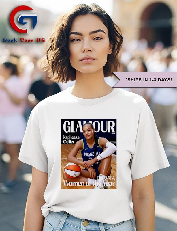 Napheesa Collier on Glamour Magazine the WNBA Women of the Year shirt