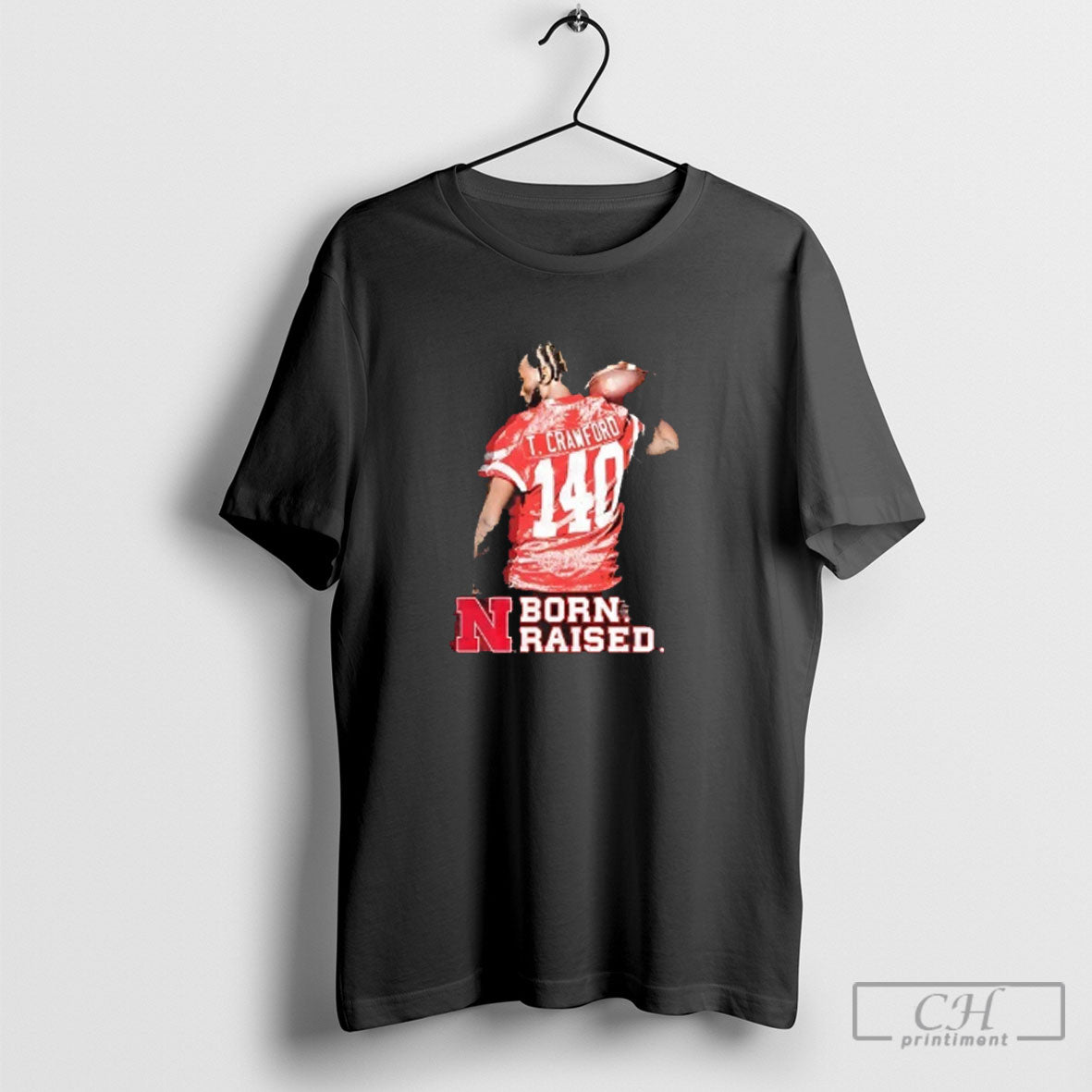 Nebraska Terence Bud Crawford Born And Raised Shirt Sweater