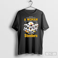 Never Underestimate A Woman Who Understands Football And Loves Steelers Graphic Shirt Sweater