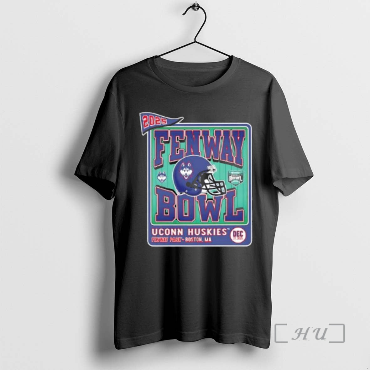 New 2025 Fenway Bowl Uconn Huskies Helmet T-Shirts, Hoodie, Sweatshirt | AU01DripNestTees.com